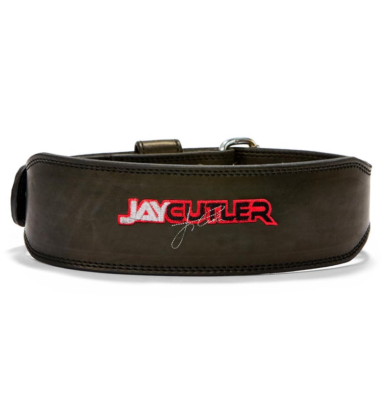 Schiek Jay Cutler Signature Leather Belt - Comfortable Weight Lifting Belt (Small) - Image 1